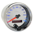2-5/8" Drehzahlmesser, 0-120 Mph, Chrome, Pro-Cycle