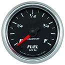 2-1/16" Kraftstoffstand, Programmable 0-280 Ω, Black, Pro-Cycle