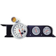 Dash Top, Triple, (5" Sockel Tach, 2-5/8"X2), Mustang 87-93 Fox