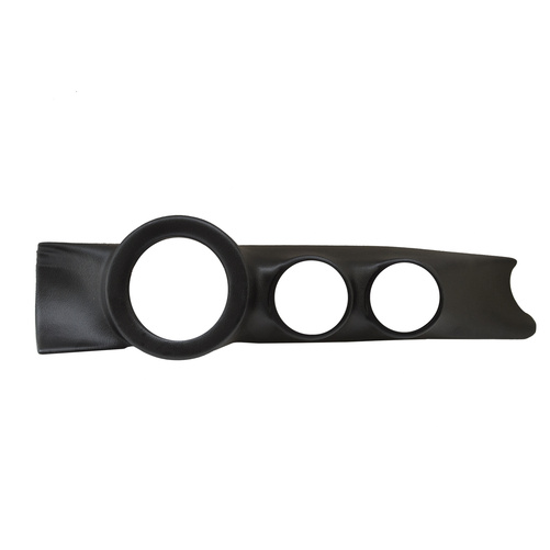 Dash Top, Triple, (5" Sockel Tach, 2-5/8"X2), Honda Civic 92-95 Eg