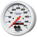 5" Gps Drehzahlmesser, 0-50 Mph, Marine White