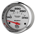 2-5/8" Öltemperatur, 140-340 °F, Marine Chrome Ultra-Lite