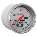 2-1/16" Wasserdruck, 0-35 Psi, Marine Silver Ultra-Lite