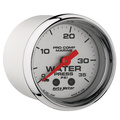2-1/16" Wasserdruck, 0-35 Psi, Marine Chrome Ultra-Lite