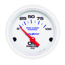 2-1/16" Öldruck, 0-100 Psi, Marine White