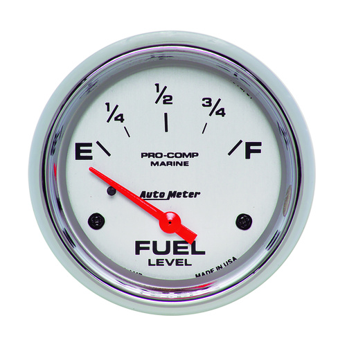2-5/8" Kraftstoffstand, 240-33 Ω, Marine Chrome Ultra-Lite