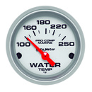 2-1/16" Wassertemperatur, 100-250 °F, Marine Silver Ultra-Lite