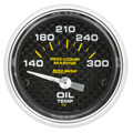 2-1/16" Öltemperatur, 140-340 °F, Marine Carbon Fiber