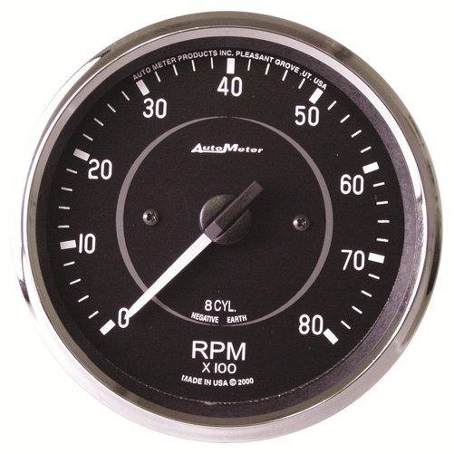 4" In-Dash Drehzahlmesser, 0-8,000 Rpm, Cobra