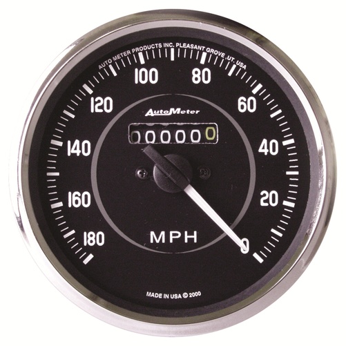 4" Drehzahlmesser, 0-180 Mph, Cobra