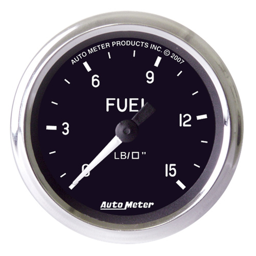 2-1/16" Kraftstoffdruck, 0-15 Psi, Cobra