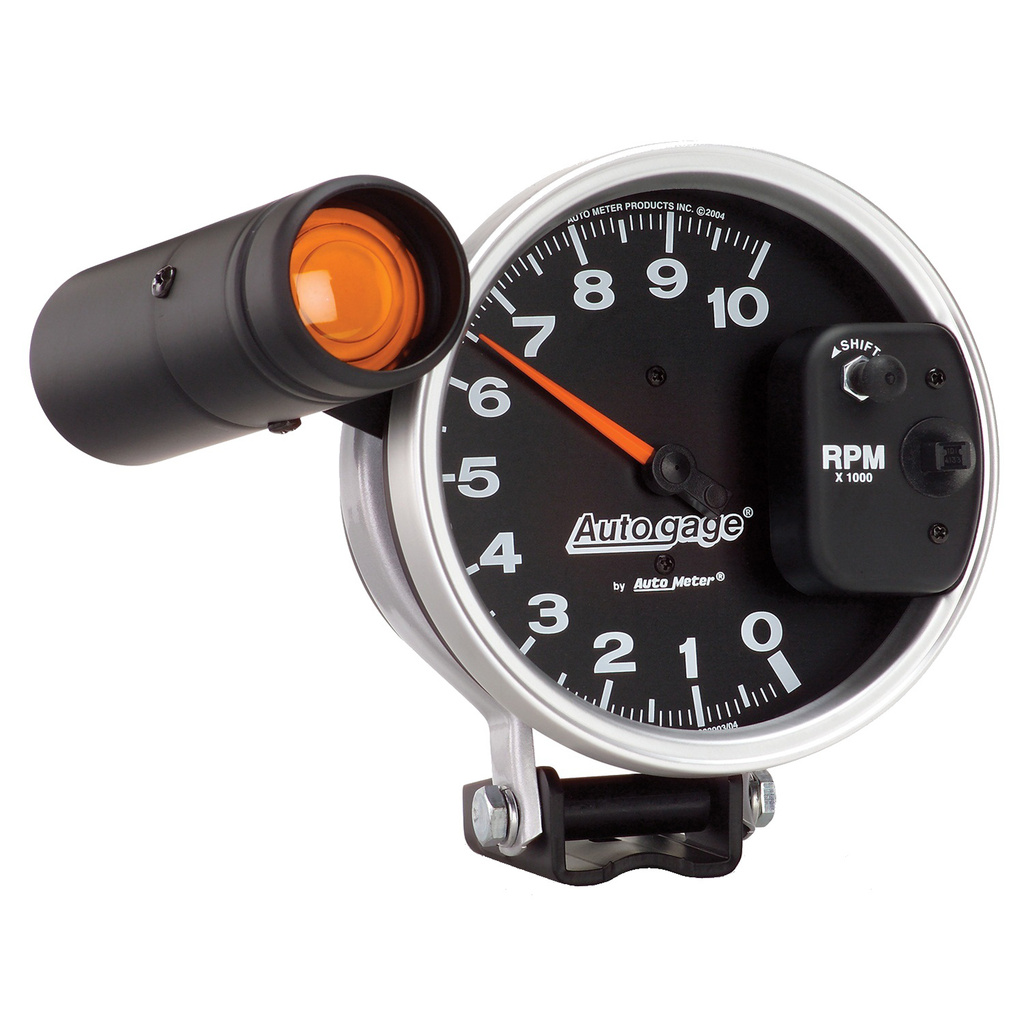5" Sockel Drehzahlmesser, 0-10,000 Rpm, Auto Gage