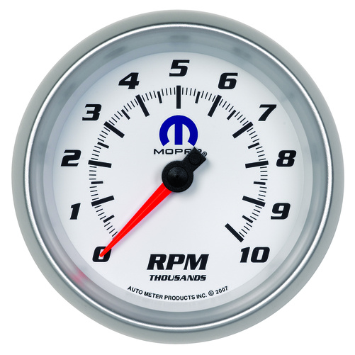 3-3/8" In-Dash Drehzahlmesser, 0-10,000 Rpm, Mopar