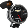 5" Drehzahlmesser, 0-10,000 Rpm, Sockel W/ Ext. Shift-Lite, Chevy Gold Bowtie