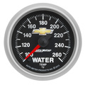 2-1/16" Wassertemperatur, 100-260 °F, Digital Stepper Motor, Chevy Gold Bowtie