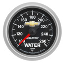 2-1/16" Wassertemperatur, 100-260 °F, Digital Stepper Motor, Chevy Gold Bowtie
