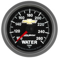 2-1/16" Wassertemperatur, 100-260 °F, Digital Stepper Motor, Chevy Gold Bowtie