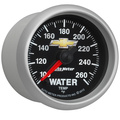 2-1/16" Wassertemperatur, 100-260 °F, Digital Stepper Motor, Chevy Gold Bowtie