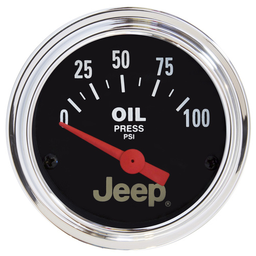 2-1/16" Öldruck, 0-100 Psi, Jeep