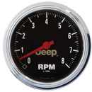 3-3/8" In-Dash Drehzahlmesser, 0-8,000 Rpm, Jeep
