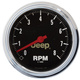3-3/8" In-Dash Drehzahlmesser, 0-8,000 Rpm, Jeep
