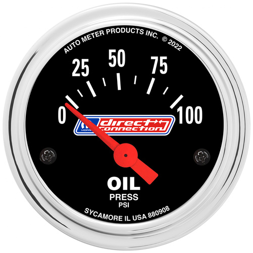 2" Öldruck, 0-100 Psi, Mopar Direct Connection