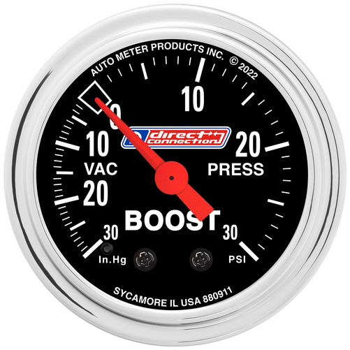 2-1/16" Boost/Vakuum, 30 In Hg/30 Psi, Mopar Direct Connection