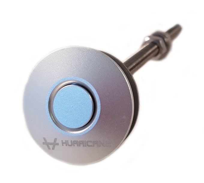 Hurricane - Push-Clips Riegel 31,5mm Silber