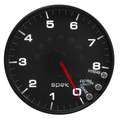 5" In-Dash Drehzahlmesser, 0-8,000 Rpm, Spek-Pro, Black/Black