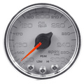 2-1/16" Öltemperatur, 100-300 °F, Spek-Pro, Silver/Chrome