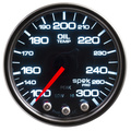 2-1/16" Öltemperatur, 100-300 °F, Spek-Pro, Black/Black