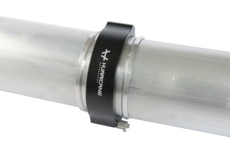 V-Band Aluminium 3" - axial bewegung