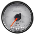 2-1/16" Wasserdruck, 0-120 Psi, Spek-Pro, Silver/Black