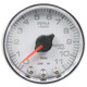 2-1/16" In-Dash Drehzahlmesser, 0-11,000 Rpm, Spek-Pro, White/Chrome