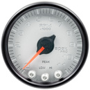 2-1/16" In-Dash Drehzahlmesser, 0-11,000 Rpm, Spek-Pro, Silver/Black