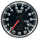 2-1/16" In-Dash Drehzahlmesser, 0-11,000 Rpm, Spek-Pro, Black/Chrome