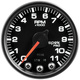 2-1/16" In-Dash Drehzahlmesser, 0-11,000 Rpm, Spek-Pro, Black/Black