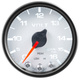 2-1/16" Voltmeter, 0-16v, Spek-Pro, White/Black