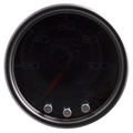 2-1/16" Wasserdruck, 0-120 Psi, Spek-Pro, Black/Black