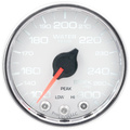 2-1/16" Wassertemperatur, 100-300 °F, Spek-Pro, White/Chrome