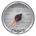 2-1/16" Wassertemperatur, 100-300 °F, Spek-Pro, Silver/Chrome
