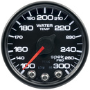 2-1/16" Wassertemperatur, 100-300 °F, Spek-Pro, Black/Black, Ecu