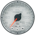2-1/16" Öldruck, 0-120 Psi, Spek-Pro, Silver/Black