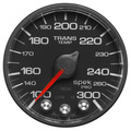 2-1/16" Getriebetemperatur, 100-300 °F, Spek-Pro, Black/Black