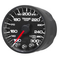 2-1/16" Getriebetemperatur, 100-300 °F, Spek-Pro, Black/Black