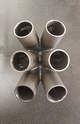 Merge Collector 6 Cylindrar gerade Stahl