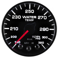 2-1/16" Wassertemperatur, 180-320 °F, Spek-Pro, Black/Black, Ecu