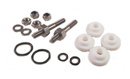 Bulkhead-Terminal + und -