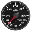 2-1/16" Öltemperatur, 180-320 °F, Spek-Pro, Black/Black, Ecu