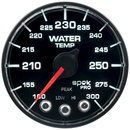 2-1/16" Wassertemperatur, 100-300 °F, Spek-Pro, Black/Black, Ecu
